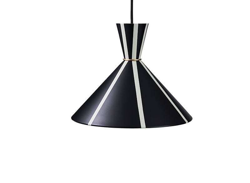 Bloom Pendel Black / White Stripes