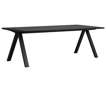 Carradale matbord, svart ask, ben V | Rowico