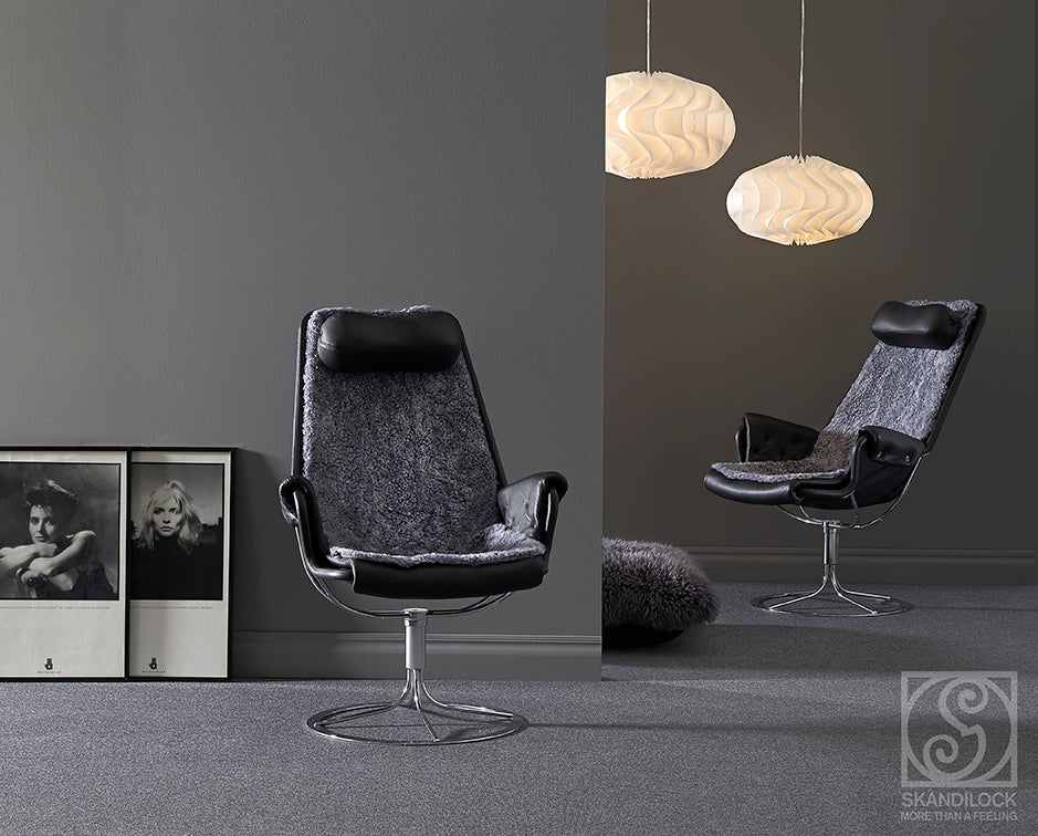 Cover J1 i fårskinn till Jetson Fåtölj