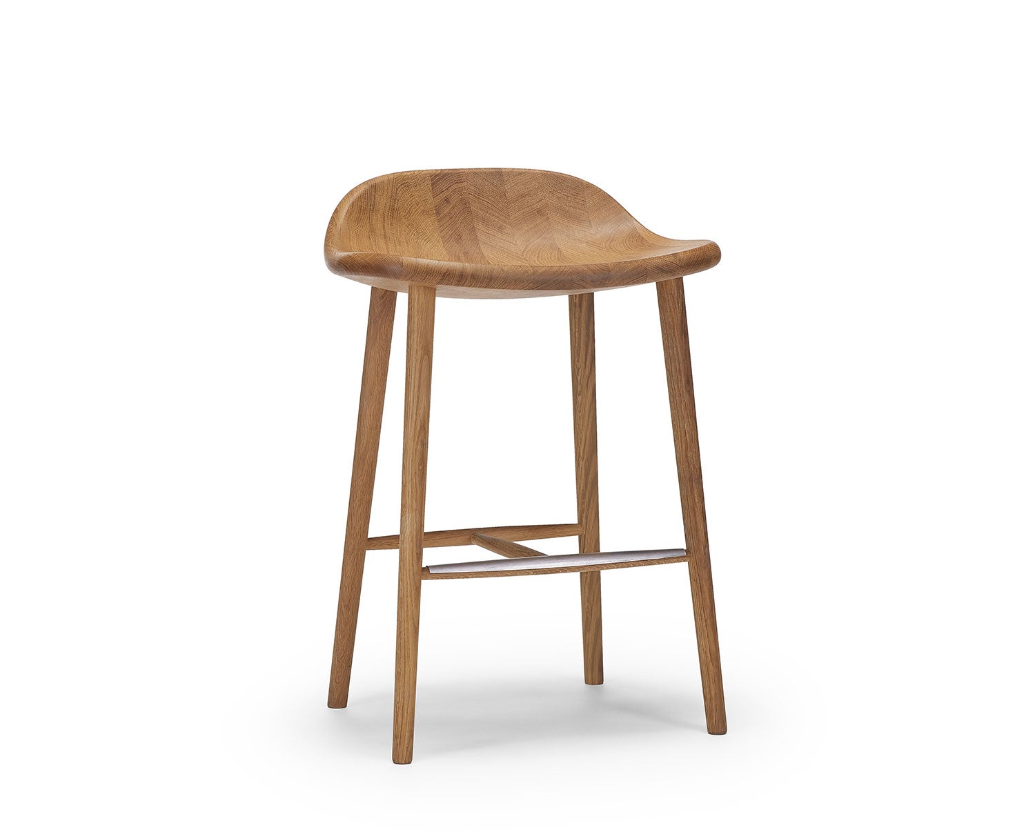 Miss Holly barstol i oljad ek, SH 63 cm | Stolab