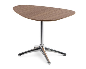 Flexlux Table in walnut aluminium