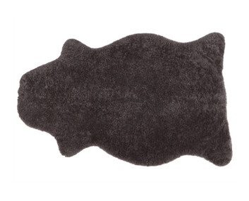 Ella Fårskinn 100x60 Carbon