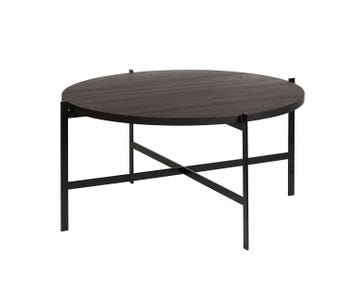 Meet runt soffbord med metallben från Kristensen & Kristensen