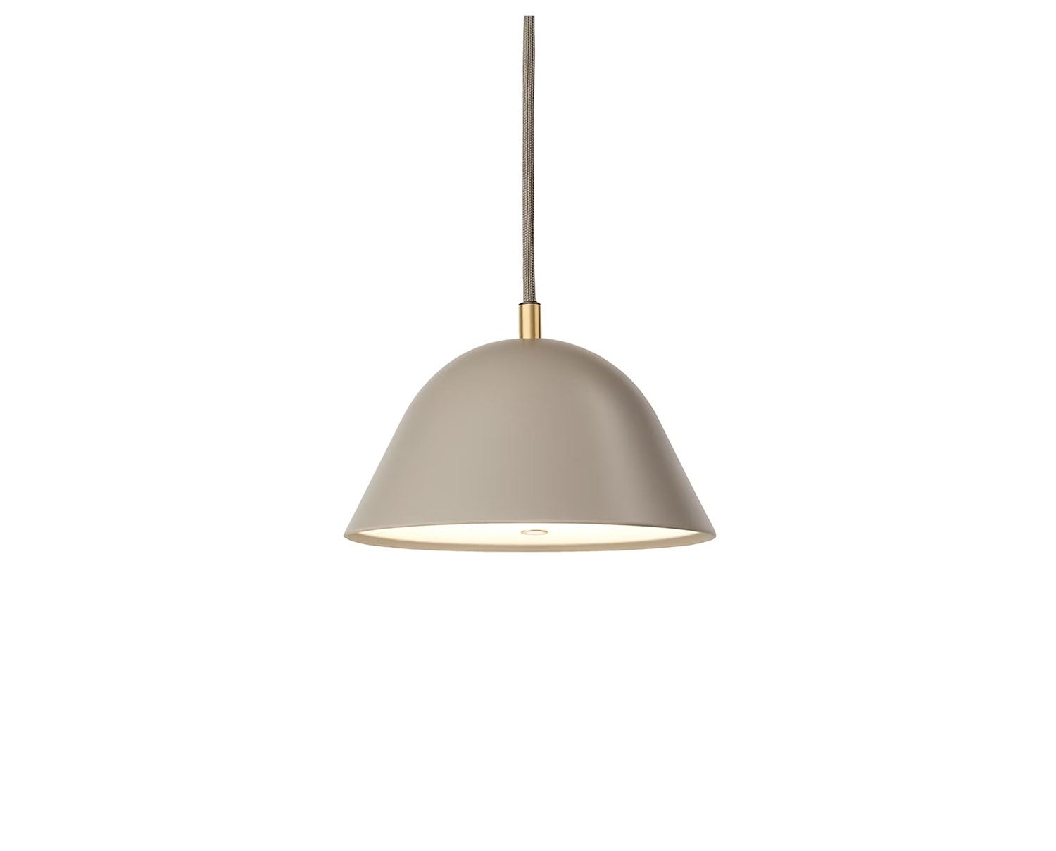 Streck taklampa liten varmgrå