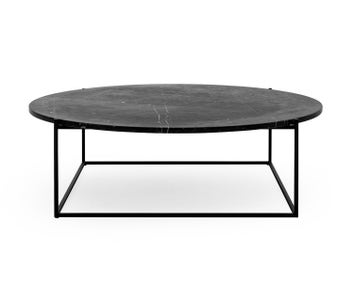 Circle Soffbord Svart Marmor