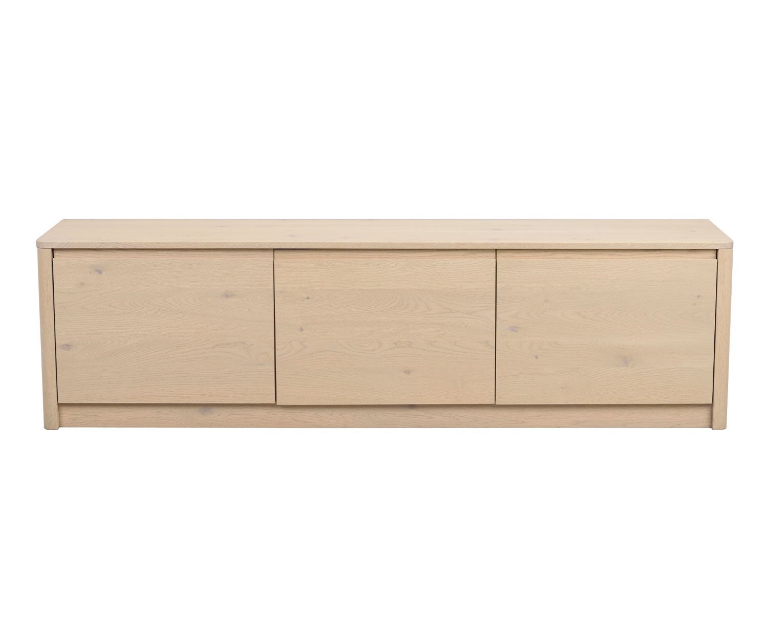 Melstone Sideboard i höjd 50 centimeter i vitpigmenterad ek