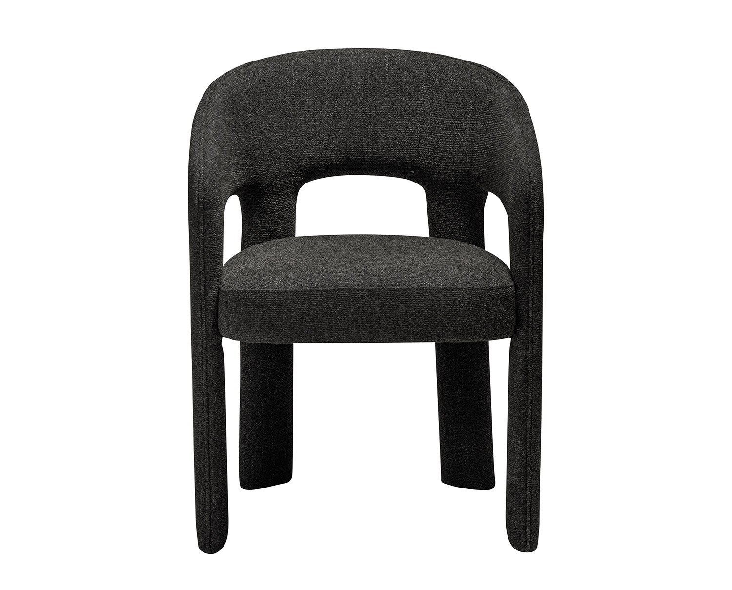 Dan-Form-Splendor-Arm-Chair-Raven-Black-Boucle-1
