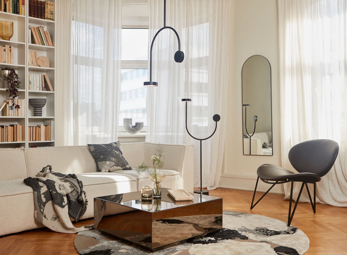 Speculum Soffbord Svart i vardagsrum