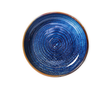 Chef Ceramics Djup Tallrik Rustic Blue