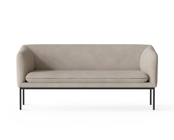 Turn Soffa 2-sits i tyget Cotton Linen Natural