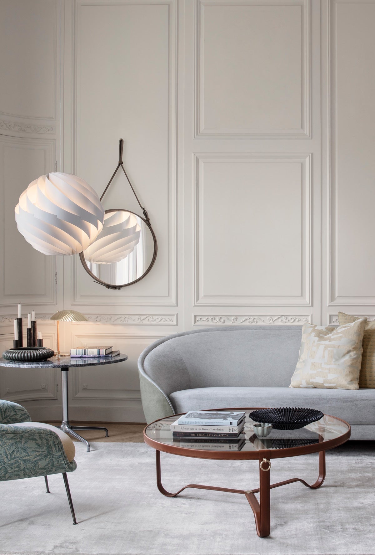 Adnet Soffbord Runt i vardagsrum