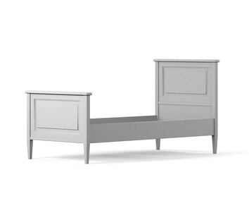 Stockholm Sängram 90x200 med huvudgavel och fotgavel