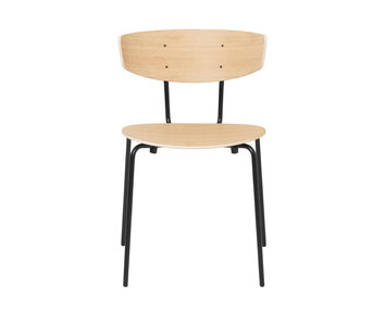 Herman Matstol i vitoljad ek och svart stål
