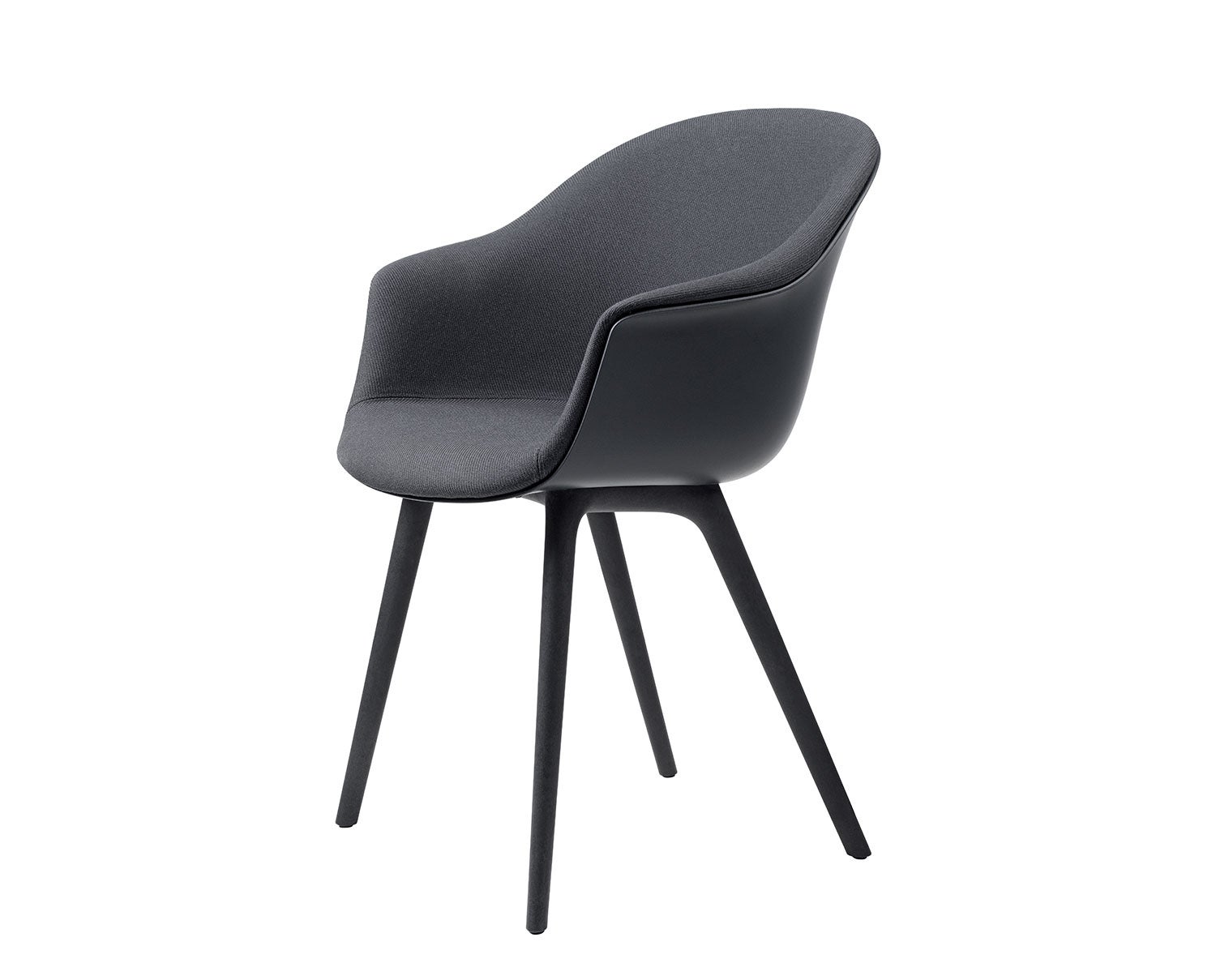 Bat Stol | Frontklädd, Plastben