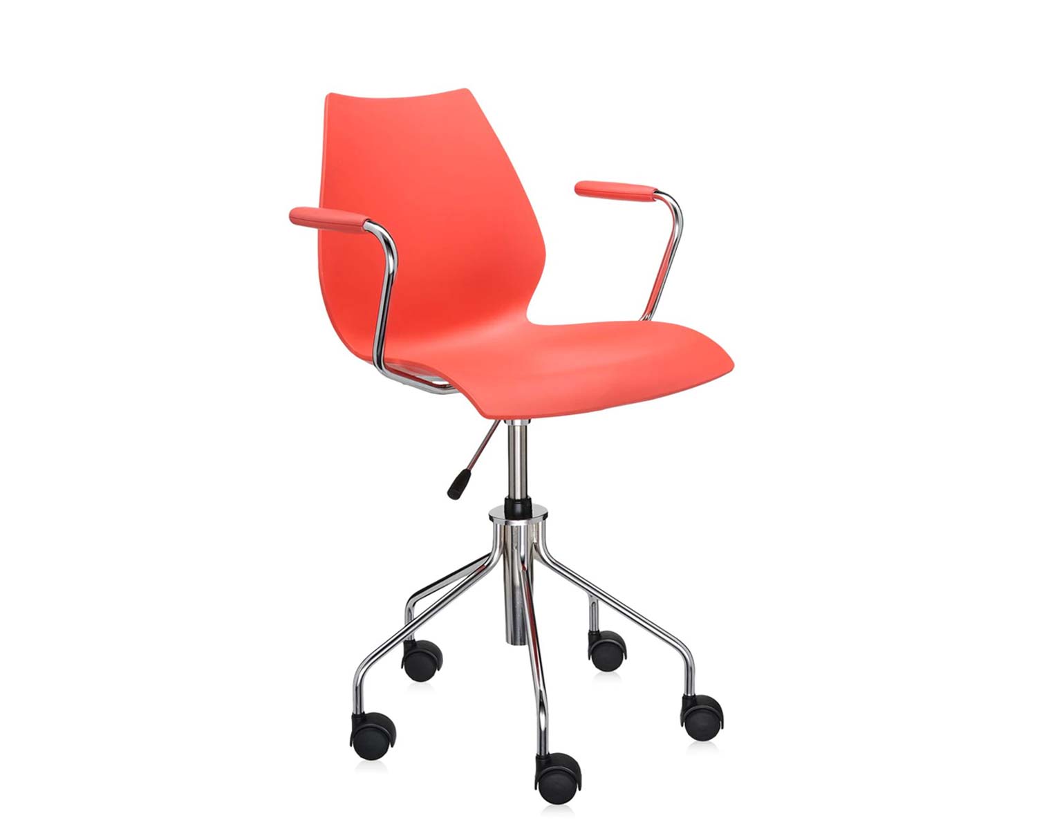 Maui karmstol med hjul | Purple Red