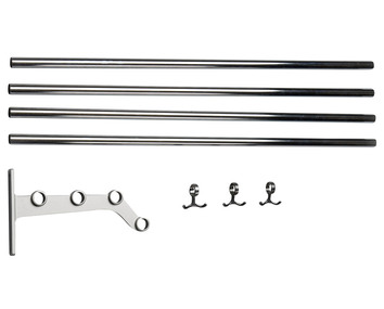 Essem-Nostalgi-291-Hatthylla-Påbyggnad-Krom-Aluminium