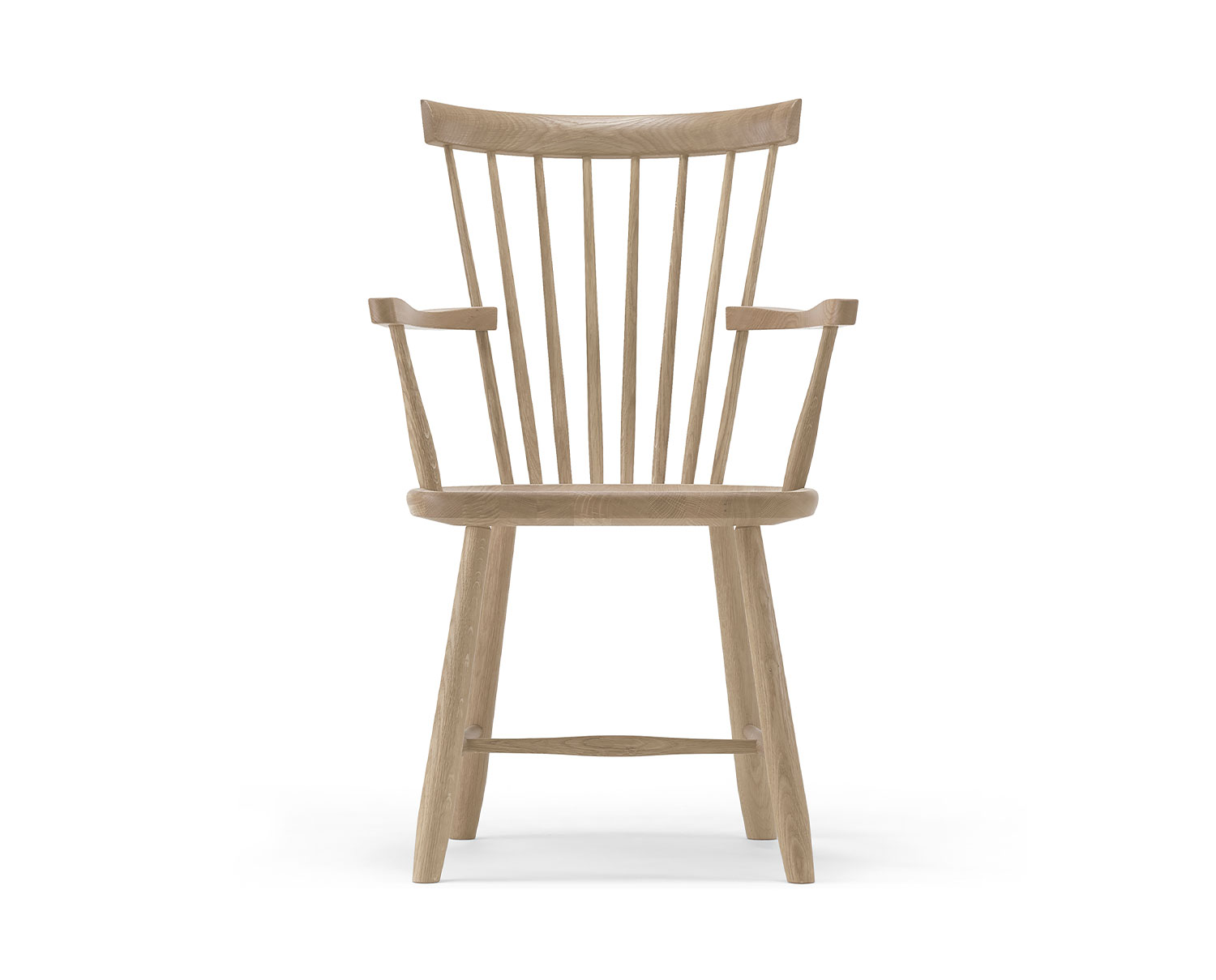 Lilla Åland Karmstol i naturlackad ek
