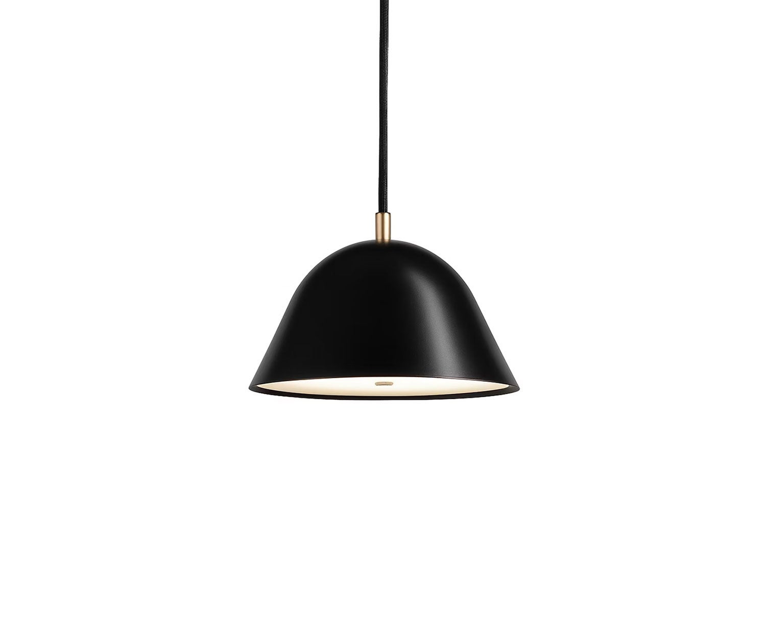 Streck taklampa liten svart