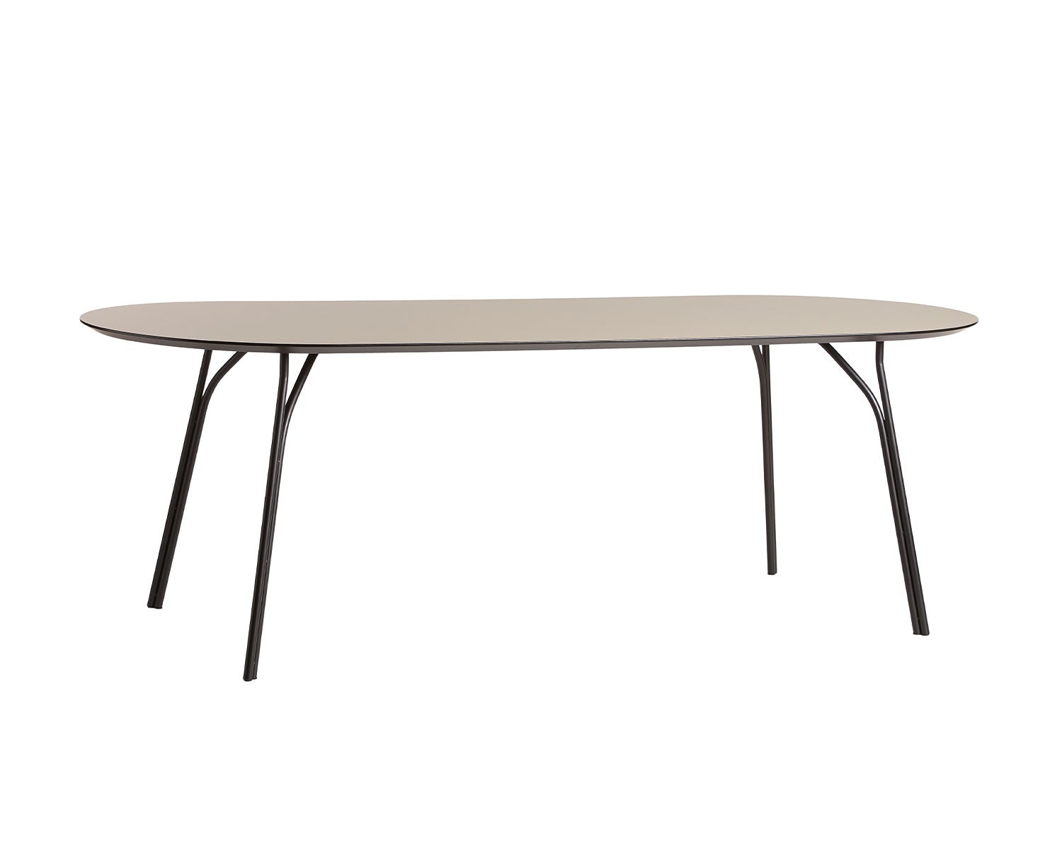 Tree-Matbord-220-Beige-Svart_1