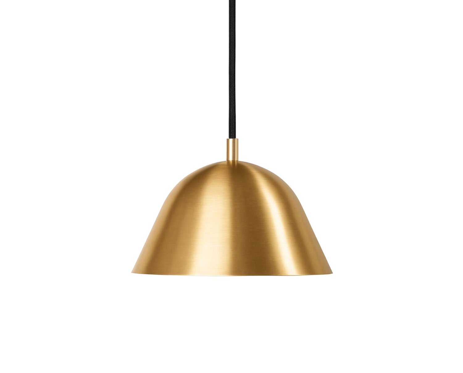 Streck taklampa stor mässing