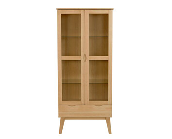 Filippa Vitrinskåp i ek