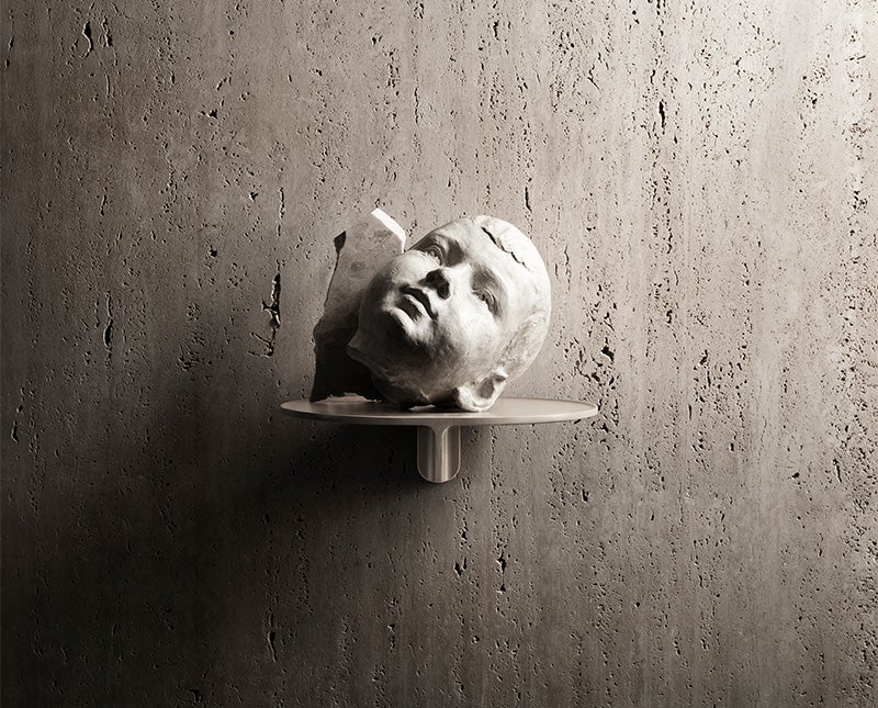 Museum Vägghylla Miljö Beige