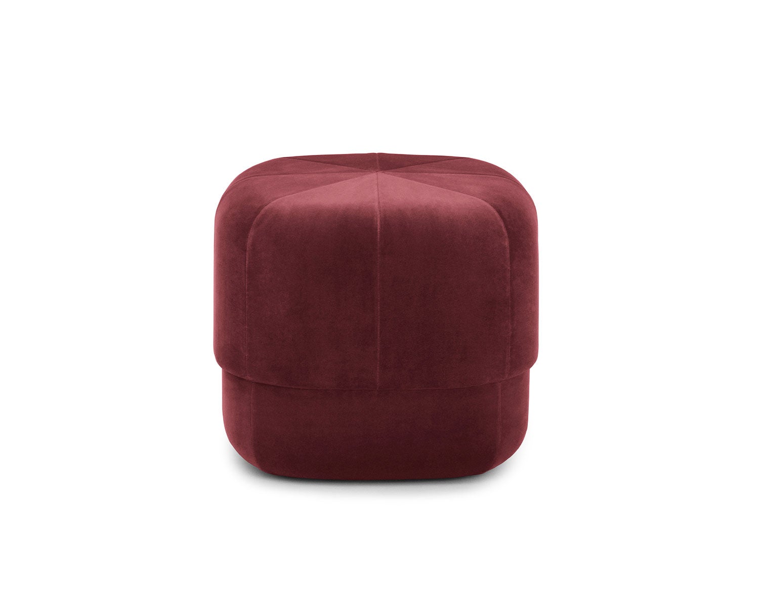 Circus Sittpuff Dark Red Liten