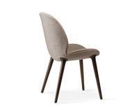 Vipp Lodge ChairDark Oak | Fabric Ruskin 04