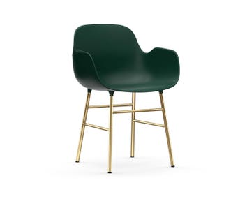 Form-Karmstol-Brass-Green