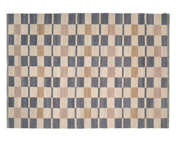 Rutvik matta från Classic Collection i färg blå