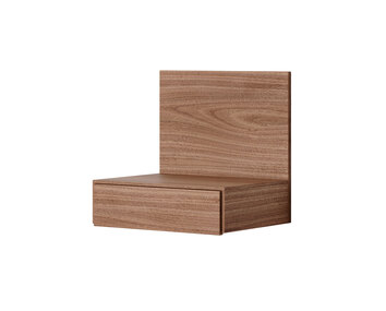 Tana Vägghängt Sängbord Valnöt