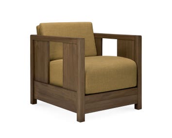 Ethnicraft-Roan-Lounge-Chair-Teak-Amber-Fabric