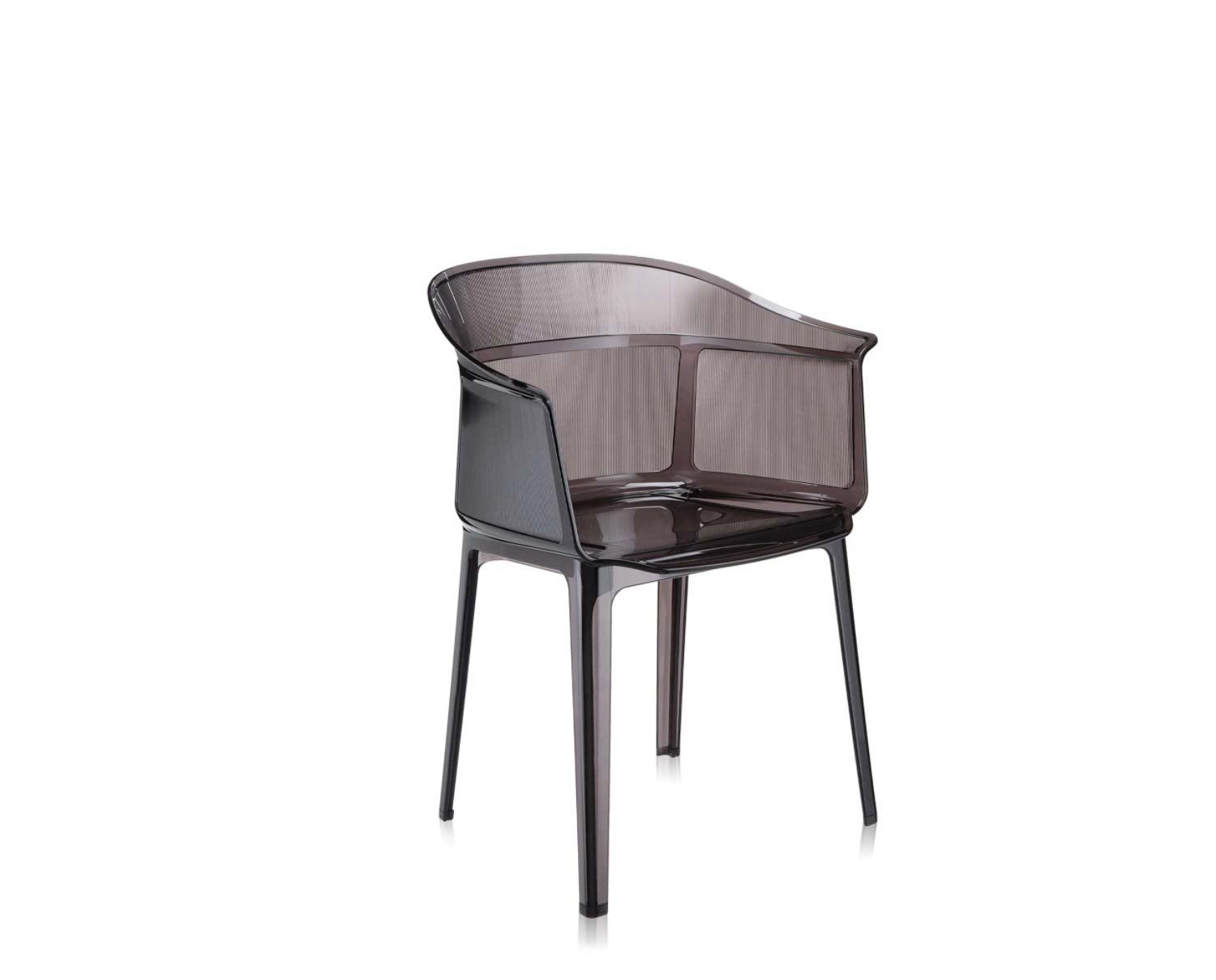 Papyrus-stol-brown-snett-kartell