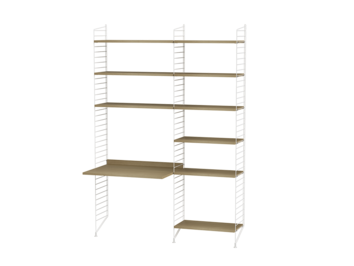 String Kombination Arbetsplats B Ek/ Vit
