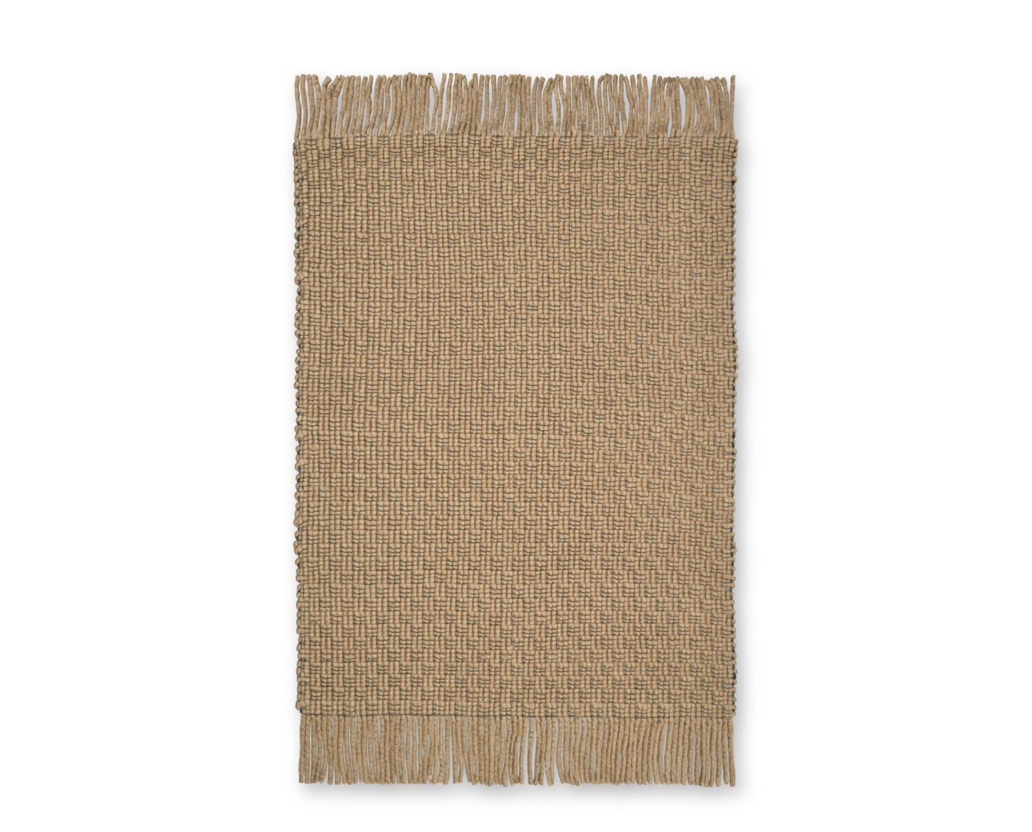 Ferm-Living-Udo-Rug-140-x-200-Tan-Black-1