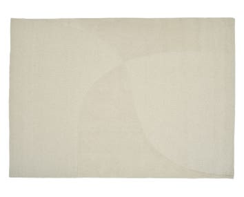 Split Plains Matta i färgen White