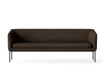 Turn Soffa 3-sits i tyget Hallingdal 370 Dark Brown