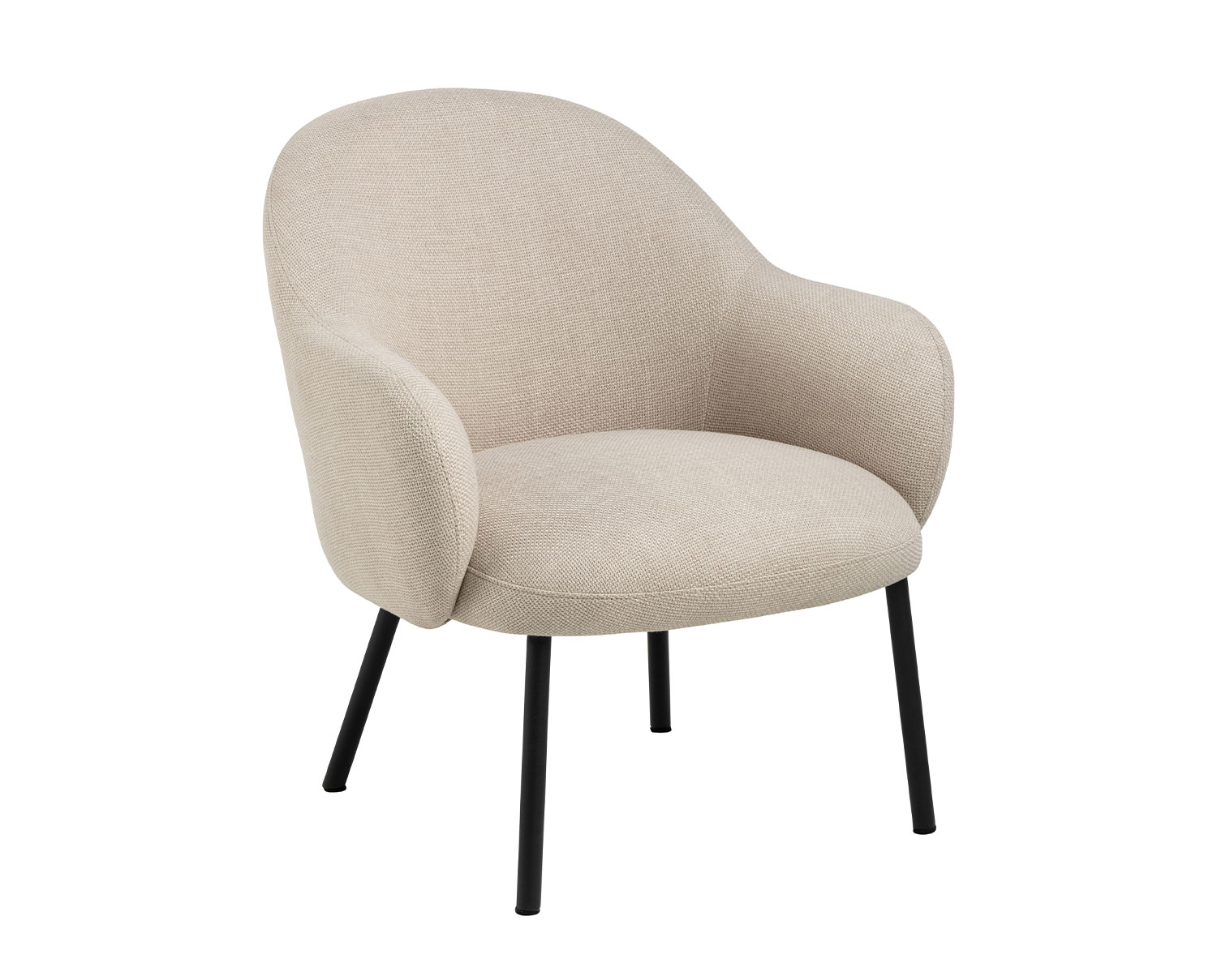 Spencer Loungefåtölj i tyget Basel Beige