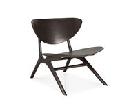 Eye Loungestol Mörkbrun Mahogny