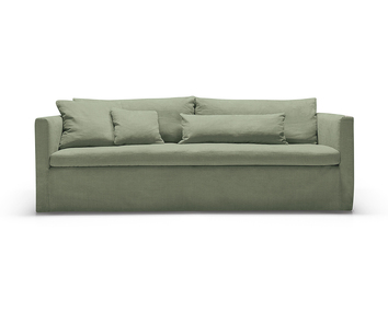 Sits Lill 3-sits i tyg Caleido 9881 Grey-Green