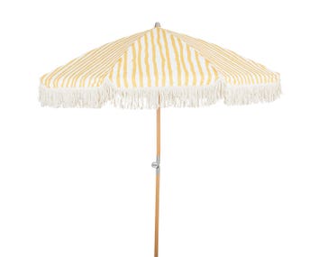 Gatsby Parasoll Gul / Vit