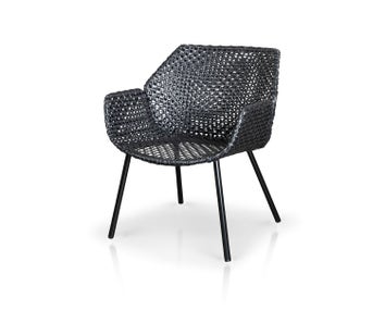 vibe-loungefatolj-weave-black-graphite-ld