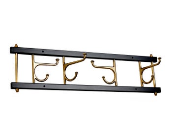 Dekorativ Kroklist Maxi 4 Svart Mässing