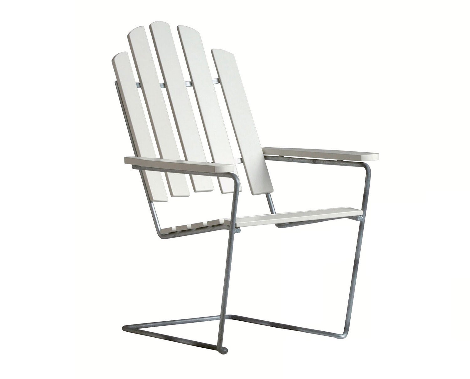 Solstol A3 Vitlackad Ek Grythyttan