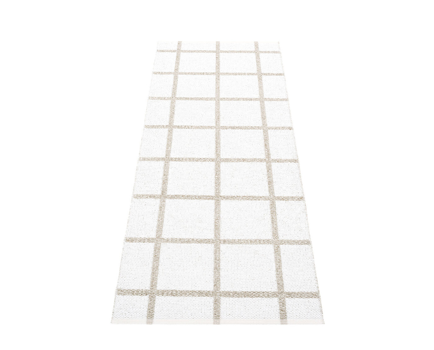 Ada Gångmatta White / Stone Metallic