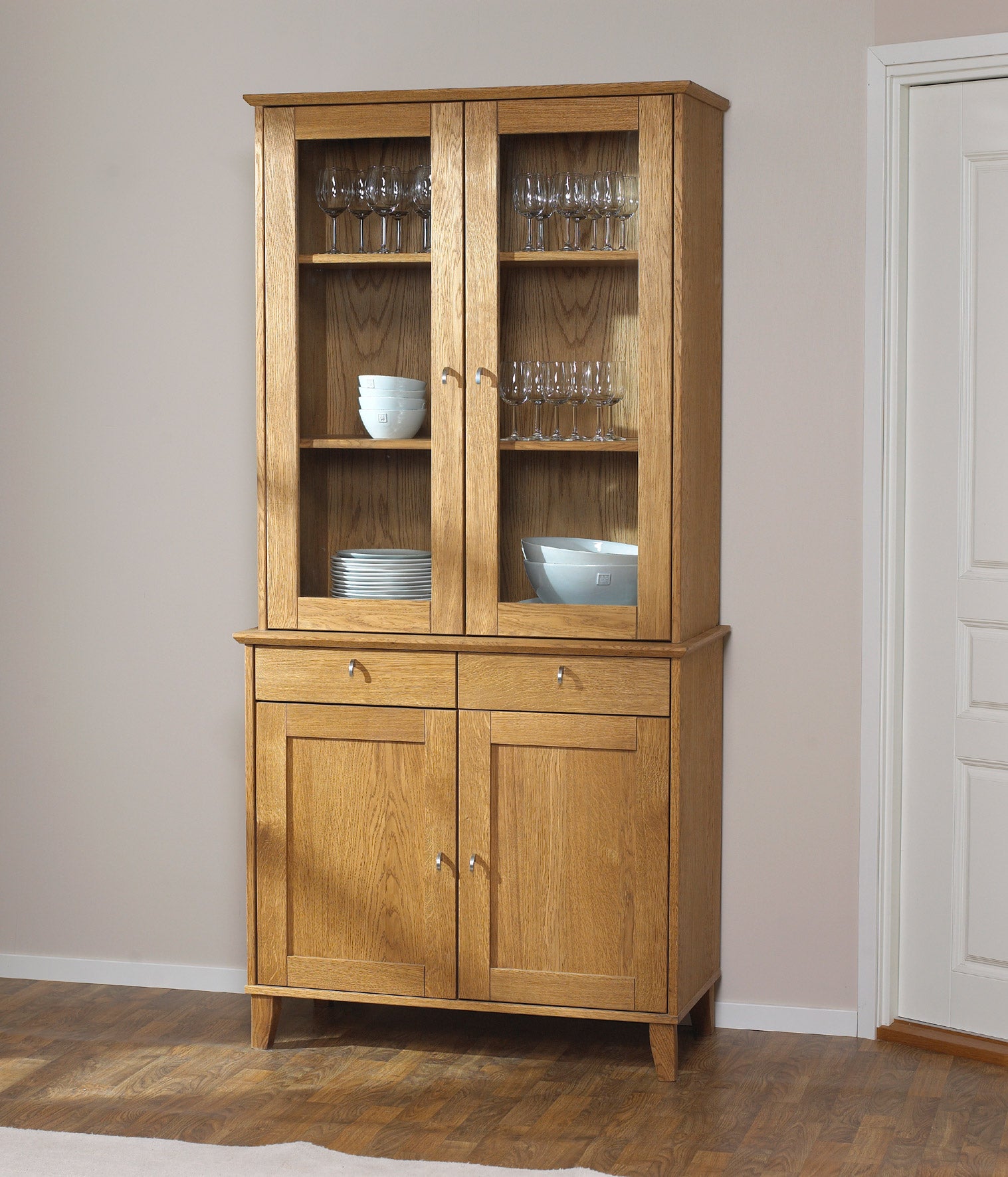 Ekliden Vitrinskåp 2-dörrar