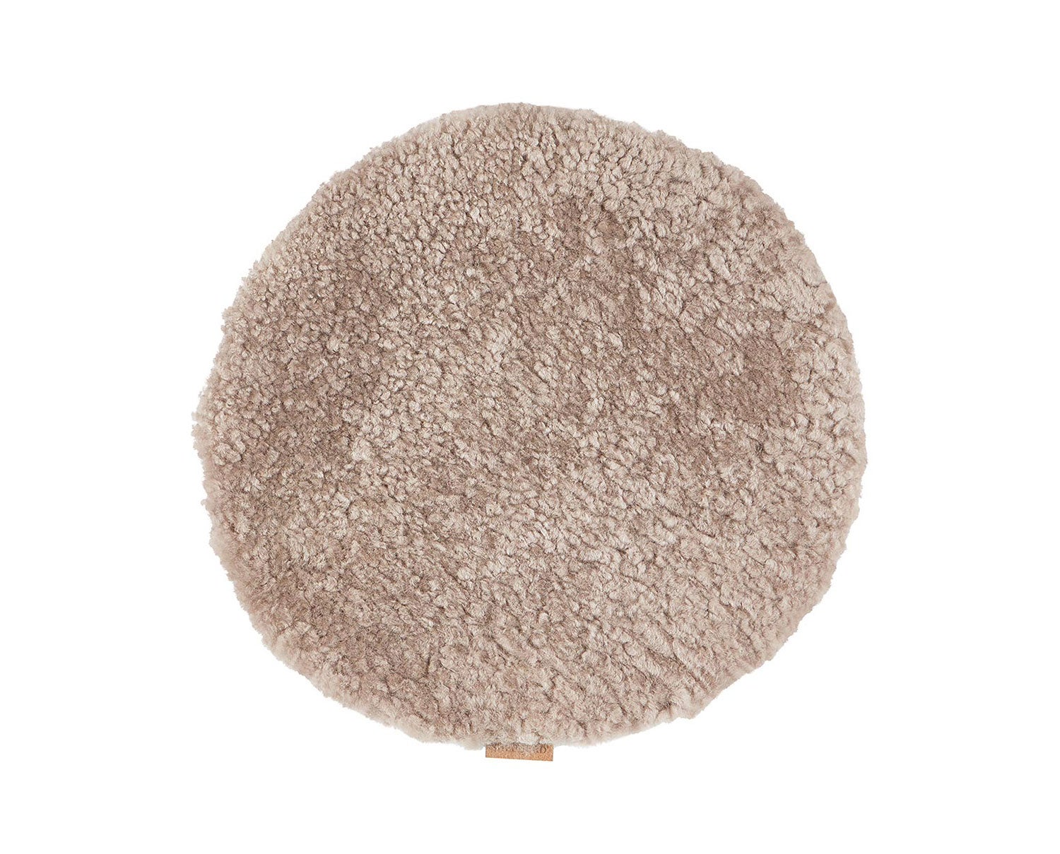 Ida stolsdyna fårskinn i färg stone från Shepherd