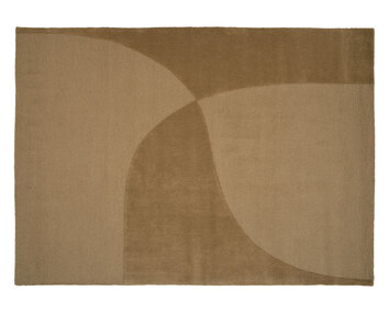 Split Plains Matta i färgen Mustard