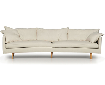 Sits Julia 4-sits XL svängd i tyg Caleido 1419 natural