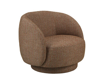 Ava Fåtölj i tyget Montserrat Rust